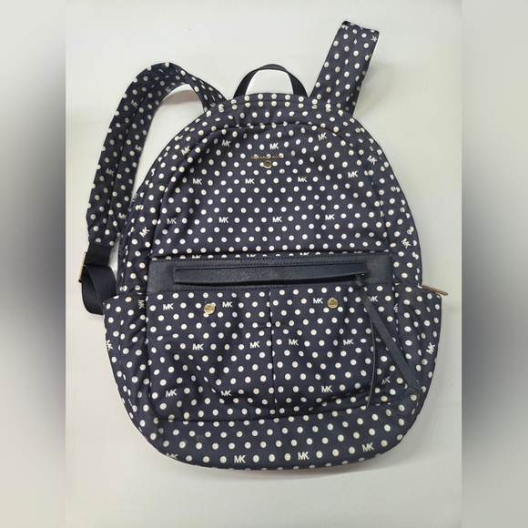 Micheal Kors nylon medium backpack & trav - Picture 1 of 12